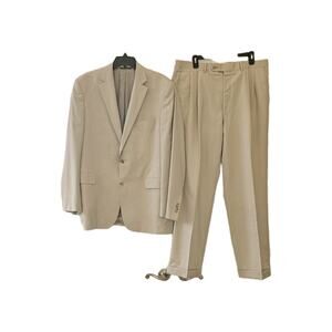 Jack Victor Exclusive Collection 120 Wool Landon CT Suit Men's 43R/Pant 37×30